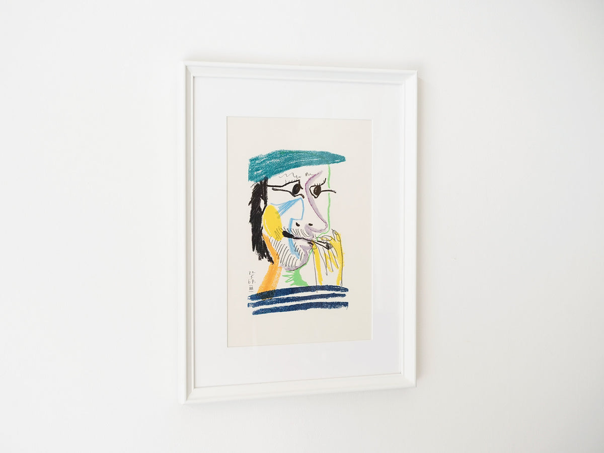 Art Collection パブロ ピカソ 絵 Pablo Picasso Sサイズ Line art Petit cochon 子豚 ポスター 韓国