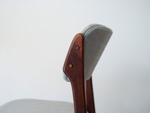 画像をギャラリービューアに読み込む, エリックバックのダイニングチェアのモデル49 北欧チェア erik buch model49 椅子の側面 斜めの背もたれ