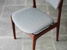 画像をギャラリービューアに読み込む, Erik Buch Model49 エリックバックのダイニングチェアの座面