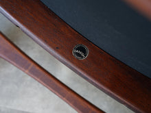 画像をギャラリービューアに読み込む, エリック・バックのダイニングチェア グレー布張り Erik Buch Model 49 Chair 北欧デザインの椅子 椅子の裏面にタグ