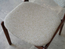 画像をギャラリービューアに読み込む, エリック・バックのダイニングチェア グレー布張り Erik Buch Model 49 Chair 北欧デザインの椅子 椅子の座面