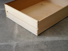 画像をギャラリービューアに読み込む, 北欧デザインのキャビネットと本棚 木組された引き出し