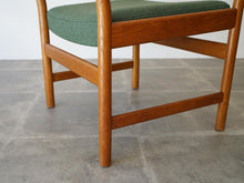 画像をギャラリービューアに読み込む, Danish Design Oak Armchair Illums Bolighus Kjellerup Vaeveri デンマークデザイン オーク材 ウール張り アームチェア