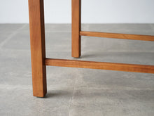 画像をギャラリービューアに読み込む, リーグモル・アンデルセン 北欧インテリア Rigmor Andersen chair 籐の背もたれと革張りの座面の椅子 ビンテージチェア 椅子の脚