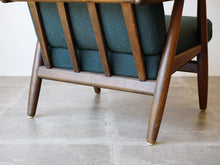画像をギャラリービューアに読み込む, Hans J Wegner GE240 ハンスJウェグナー イージーチェア アームチェア ソファ一人用北欧 シガー ゲタマ getama ウェグナーの一人掛けソファの後ろ脚