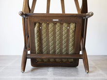 画像をギャラリービューアに読み込む, Hans J Wegner GE240 ハンスJウェグナー イージーチェア アームチェア ソファ一人用北欧 シガー ゲタマ getama ウェグナーの一人掛けソファのフレームの様子 裏面