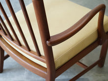 画像をギャラリービューアに読み込む, Jacob Kjær(ヤコブ・ケア)のキューバンマホガニー使用のラウンジチェアの肘掛け