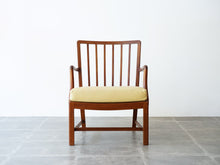 画像をギャラリービューアに読み込む, Jacob Kjær(ヤコブ・ケア)のキューバンマホガニー使用のラウンジチェアの正面