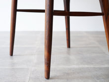 画像をギャラリービューアに読み込む, ニールスコフォード ローズウッドのダイニングチェア ハイバックチェア ヴィンテージの椅子 Niels Koefoed Lis 北欧のダイニング椅子の足先に傷あり
