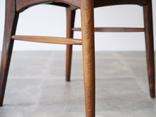 画像をギャラリービューアに読み込む, ニールスコフォード ローズウッドのダイニングチェア ハイバックチェア ヴィンテージの椅子 Niels Koefoed Lis 北欧のダイニング椅子の脚