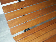 画像をギャラリービューアに読み込む, Erik Ole Jørgensen Georg Jørgensen and Søn エリック オーレ ヨルゲンセン ジョージ ヨルゲンセン モダンデザイン 北欧ヴィンテージ オーク無垢材 ベンチの背もたれと座面