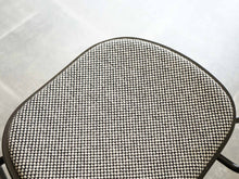 画像をギャラリービューアに読み込む, Vilhelm Lauritzen ヴィルヘルム・ラウリッツェン Vega チェア カール・ハンセン&サン製 白黒チェックのウール張り モノトーンインテリア 椅子の座面