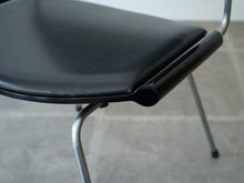 画像をギャラリービューアに読み込む, Nanna Jørgen Ditzel(ナナ&ヨルゲン・ディッツェル)Badminton Chair バドミントンチェア モデル150 椅子の座面 レザーの折り込み