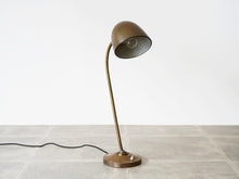 画像をギャラリービューアに読み込む, Danish design Adjustable Table lamp of brass デンマークデザインのテーブルランプ 真鍮の照明 ヴィンテージライト