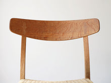 画像をギャラリービューアに読み込む, Hans J Wegner CH23 ハンスJウェグナーのダイニングチェアCH23の背もたれ オーク