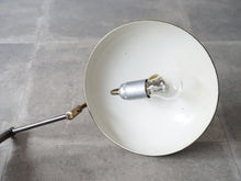 画像をギャラリービューアに読み込む, 真鍮のテーブルランプ Art deco Adjustable Table Lamp of brass スタンドライトのシェード内部