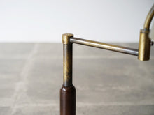 画像をギャラリービューアに読み込む, 真鍮のテーブルランプ Art deco Adjustable Table Lamp of brass スタンドライトのアーム