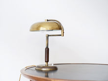 画像をギャラリービューアに読み込む, 真鍮のテーブルランプ Art deco Adjustable Table Lamp of brass スタンドライト