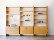 画像をギャラリービューアに読み込む, デンマーク製のウォールユニット 大きなディスプレイ棚 北欧 Danish furniture design Wall unit