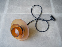 画像をギャラリービューアに読み込む, Poul Henningsen Louis Poulsen PH1/1ポールヘニングセン 琥珀 アンバー ルイスポールセン ペンダントランプの裏面とコード
