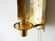 画像をギャラリービューアに読み込む, Hans-Agne Jakobsson Wall lamp ハンス・アウネ・ヤコブソン ウォールランプ ブラケットライト 真鍮 ゴールドの照明 真鍮のソケットカバー