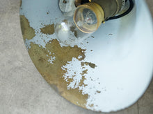 画像をギャラリービューアに読み込む, 高さ調節のできるビンテージランプ テーブルライト Otto Kolb Jacques Biny ランプのシェード内部 塗装剥がれ