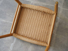 画像をギャラリービューアに読み込む, ニールスOモラーのダイニングチェア モデル75 ペーパーコードの椅子 JLモラーのチェア Niels O.Møller chair75 椅子の裏面