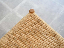 画像をギャラリービューアに読み込む, ニールスOモラーのダイニングチェア モデル75 ペーパーコードの椅子 JLモラーのチェア Niels O.Møller chair75 椅子の座面はペーパーコード編み