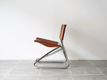 画像をギャラリービューアに読み込む, Erik Magnussen Z down Engelbrechts製 Folding Chair エリックマグヌッセン フォールディングチェア 北欧ヴィンテージ 折畳式椅子の側面