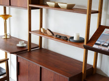 画像をギャラリービューアに読み込む, 北欧デザインのウォールユニット 飾り棚 本棚 シェルフ ビンテージ アンティーク おしゃれな飾り棚として