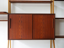 画像をギャラリービューアに読み込む, 北欧デザインのウォールユニット 飾り棚 本棚 シェルフ ビンテージ アンティーク 大きめのキャビネット