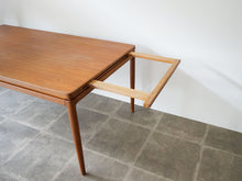 画像をギャラリービューアに読み込む, Johannes Andersen Christian Linneburg Dining table ヨハネス アンダーセン ダイニングテーブル 北欧デザイン 長方形テーブルの延長部