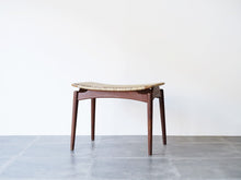 画像をギャラリービューアに読み込む, Ølholm Møbelfabrik stool 北欧デザインの籐のスツール