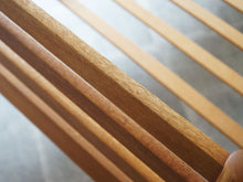 画像をギャラリービューアに読み込む, Hans J Wegner Ry Møbler Bedハンス ウェグナー オーク材 シングルベッド ベッド フットボードの木目