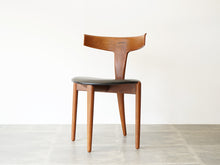 画像をギャラリービューアに読み込む, Erik Andersen Palle Pedersen Chair with rosewood inlays エリック・アンダーセンパレ・ペダーセン ローズウッドの嵌め込みのある背もたれの椅子 ダイニングチェア北欧ヴィンテージ