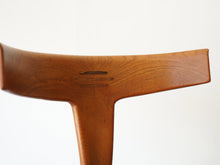 画像をギャラリービューアに読み込む, Erik Andersen Palle Pedersen Chair with rosewood inlays エリック・アンダーセンパレ・ペダーセン ローズウッドの嵌め込みのある背もたれの椅子 ダイニングチェア北欧ヴィンテージ 椅子の背もたれ ローズウッドの契り