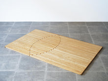 画像をギャラリービューアに読み込む, オランダ モダンデザイン デザイナーズチェア Robert van Embricqs Rising Chair ライジングチェアを一枚の板にした様子