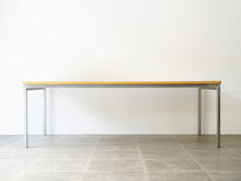 画像をギャラリービューアに読み込む, ポール・ケアホルム PK51テーブル デスク EKC製 Poul Kjærholm PK51 table desk ケアホルムのワークテーブルの正面
