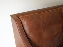 画像をギャラリービューアに読み込む, Børge Mogensen Model 2209 Sofa ボーエモーエンセン フレデリシア ソファ 3人掛け スリーシーター 革張りのソファ 北欧ヴィンテージ ソファの革張り