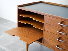 画像をギャラリービューアに読み込む, ハンスJウェグナー JH585 電話台 サイドテーブル Hans J Wegner テーブルの書類棚