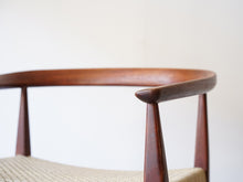 画像をギャラリービューアに読み込む, Nanna Ditzel & Jørgen Ditzel Model 113 ナナディッツェルの籐の椅子のアームの先