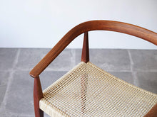 画像をギャラリービューアに読み込む, Nanna Ditzel & Jørgen Ditzel Model 113 ナナディッツェルの籐の椅子の肘掛け