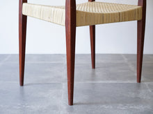 画像をギャラリービューアに読み込む, Nanna Ditzel & Jørgen Ditzel Model 113 ナナディッツェルの籐の椅子の脚