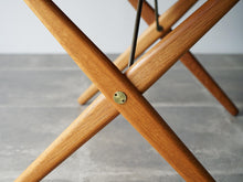 画像をギャラリービューアに読み込む, ハンスJウェグナーのX-ledテーブルAT308 Hans J. Wegner AT308 Table テーブルのX字の脚と真鍮の留め具