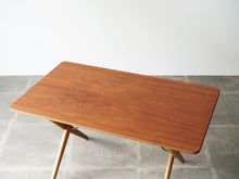画像をギャラリービューアに読み込む, ハンスJウェグナーのX-ledテーブルAT308 Hans J. Wegner AT308 Table テーブルのチーク材の天板