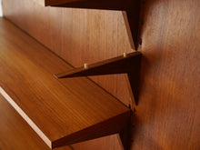 画像をギャラリービューアに読み込む, ポールカドヴィウス システムカドー ウォールユニット 本棚 Poul Cadovius System Cado 棚板はダボに差して支える