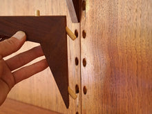 画像をギャラリービューアに読み込む, ポールカドヴィウス システムカドー ウォールユニット 本棚 Poul Cadovius System Cado 棚板はダボに差して支える