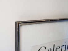 画像をギャラリービューアに読み込む, Marc Chagall The Yellow Background Lithographic poster Mourlot マルクシャガール 黄色の背景 ムルロ工房 ヴィンテージポスター シャガール リトグラフ 木製の黒いフレーム付き