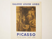 画像をギャラリービューアに読み込む, Pablo Picasso “Peintures” Lithographic poster
