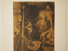 画像をギャラリービューアに読み込む, Pablo Picasso “Peintures” Lithographic poster